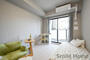 居室・リビング　エアコン付きのお部屋です