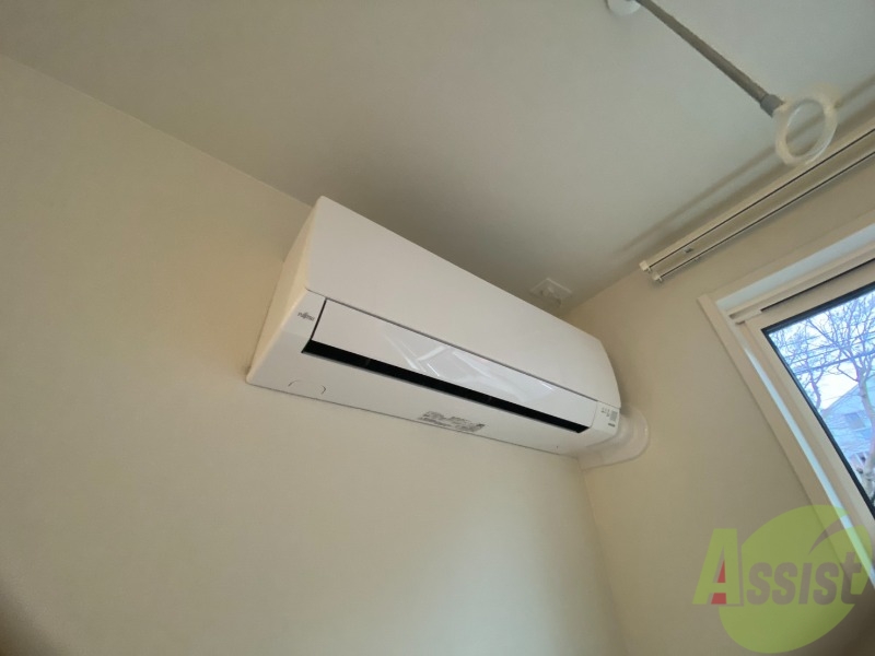 その他設備　エアコン付きです！夏でも冬でも安心ですね。