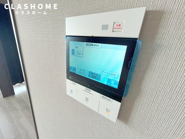 セキュリティ　同物件の別部屋になります。