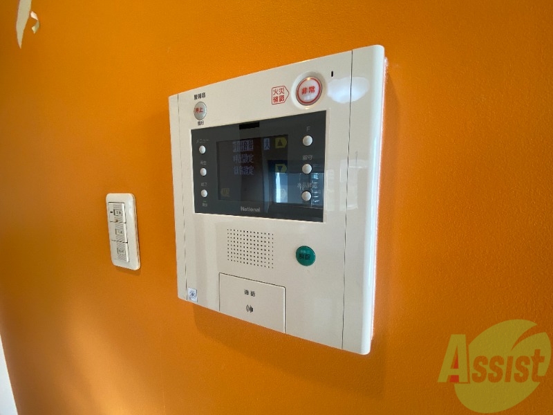 セキュリティ　オートロック付きなので１人暮らしも安心