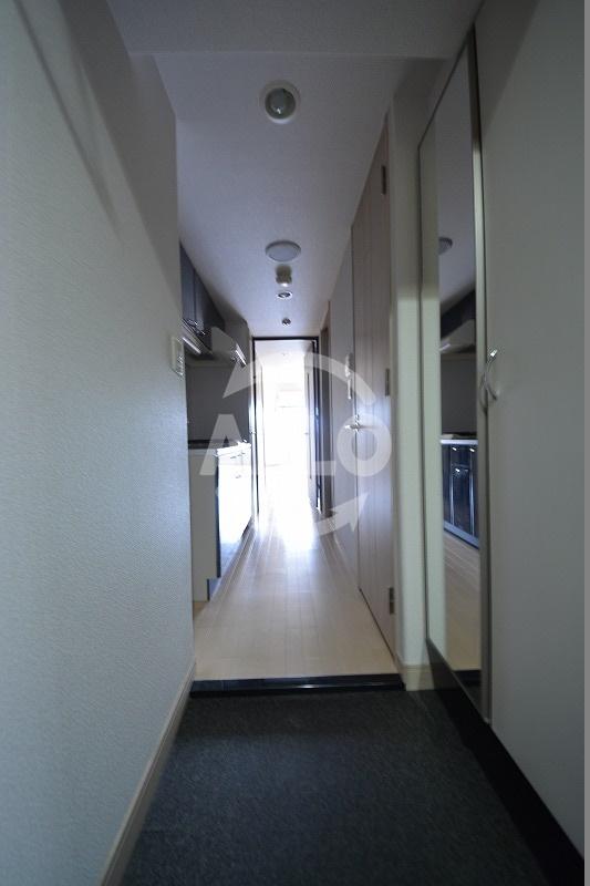 玄関　エイペックス上本町　玄関スペース