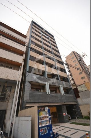 建物外観　エイペックス上本町　スタイリッシュな外観