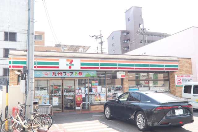 コンビニ　セブン－イレブン　名古屋四番２丁目店（コンビニ）まで100m