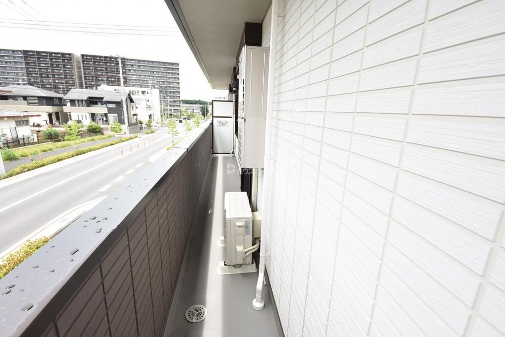 バルコニー　庭