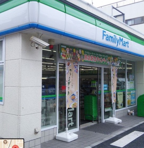 コンビニ　ファミリーマート新丸子駅東店（コンビニ）まで122m