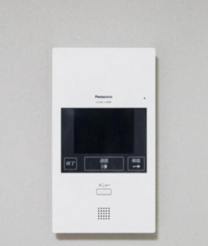 セキュリティ　TVモニター付きインターホン