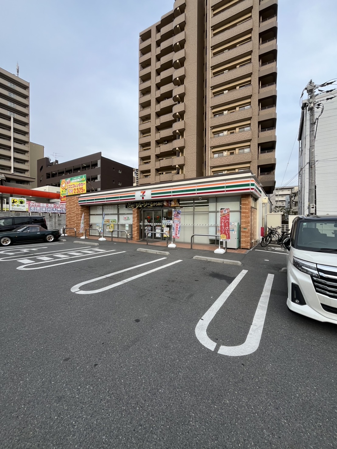 コンビニ　セブンイレブン戸畑中原西1丁目店（コンビニ）まで485m