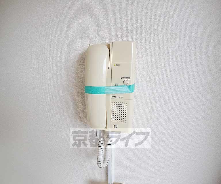 セキュリティ　急な来客も安心ですね