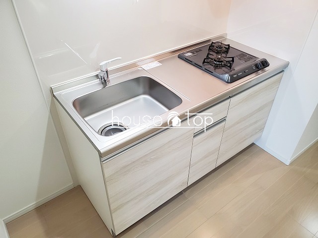 キッチン　2口コンロ付システムキッチン