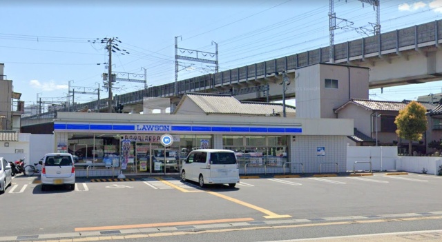コンビニ　ローソン　姫路南畝町店（コンビニ）まで500m