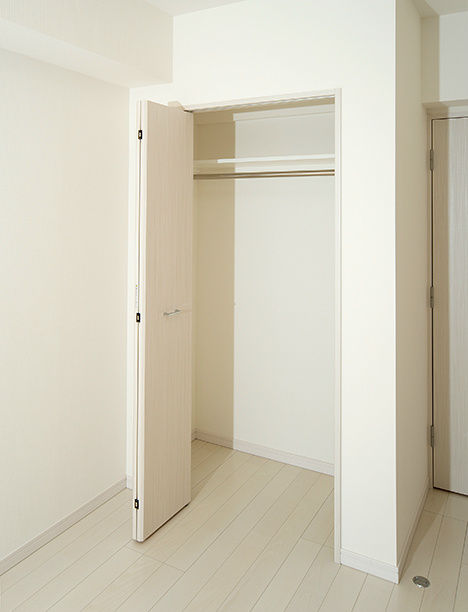 収納　クローゼット！