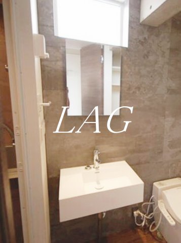 洗面設備　洗面台です。