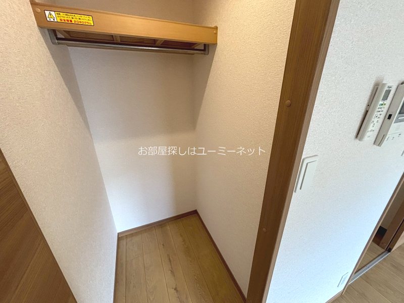 収納　※306号室の写真。現況と相違がある場合は、現況優先。