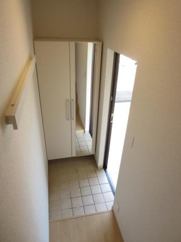 玄関　明るい玄関です