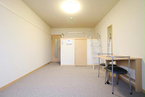 居室・リビング　ハイベットタイプのお部屋。女性人気の高いお部屋です♪