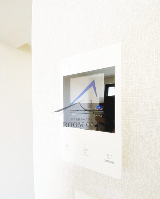 セキュリティ　モニター付きインターホンです。