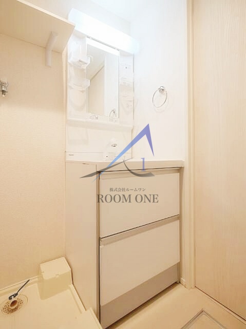 洗面設備　洗面台です。