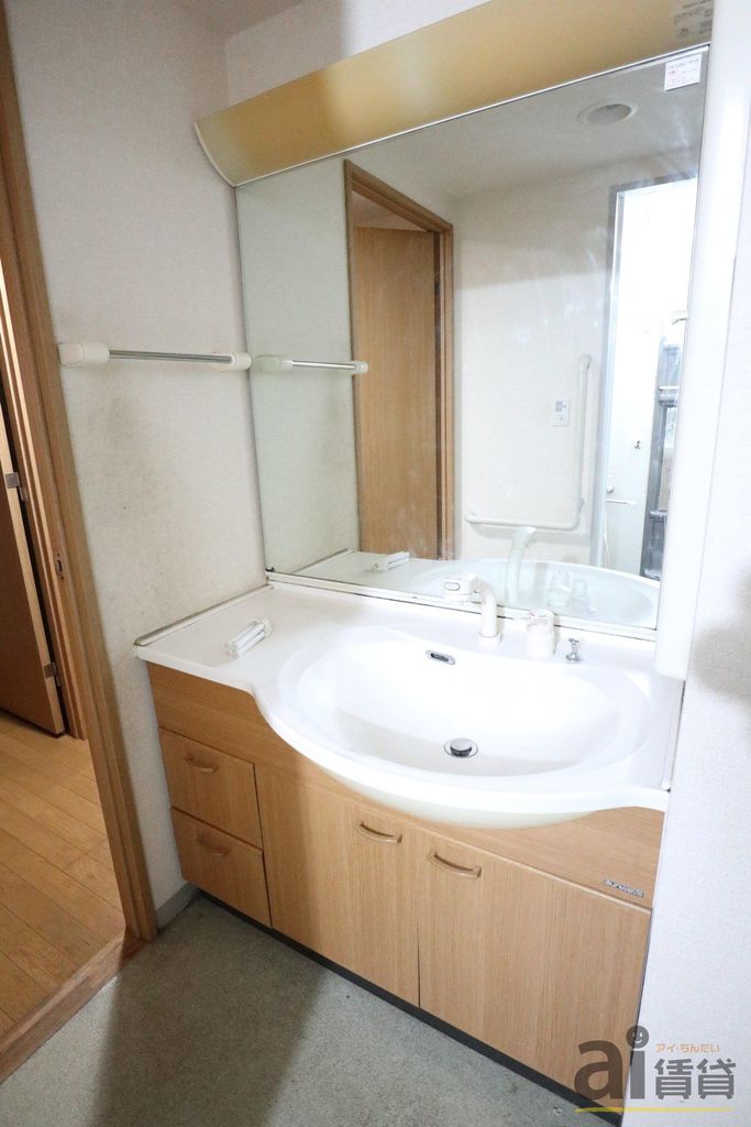 洗面設備　※別号室写真です