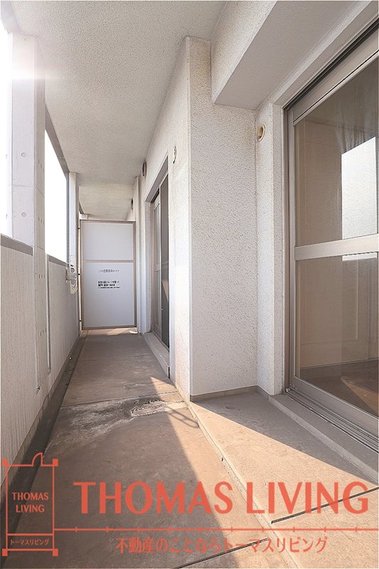 バルコニー　※写真は別の部屋の写真になります。