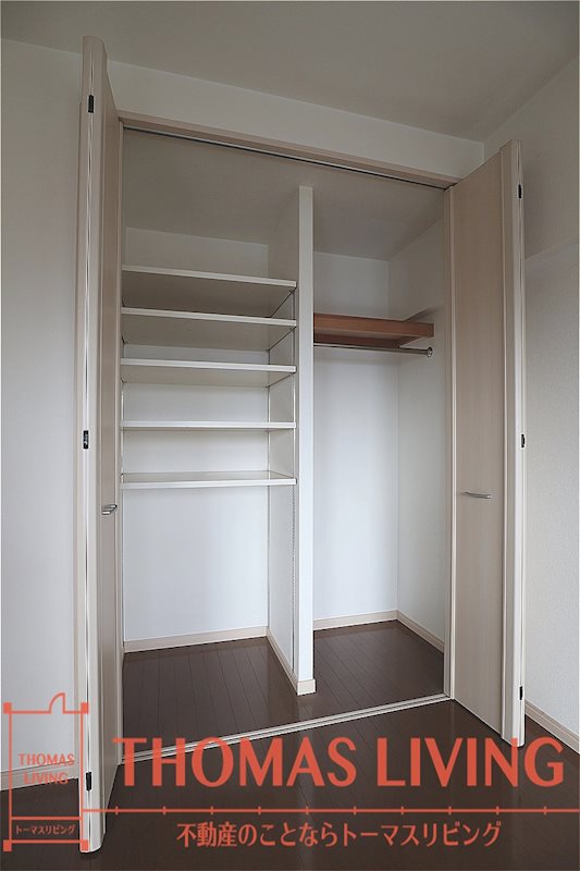 収納　※写真は別の部屋の写真になります。