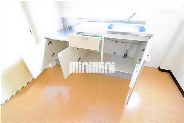 収納　キッチン下の収納スペースです♪