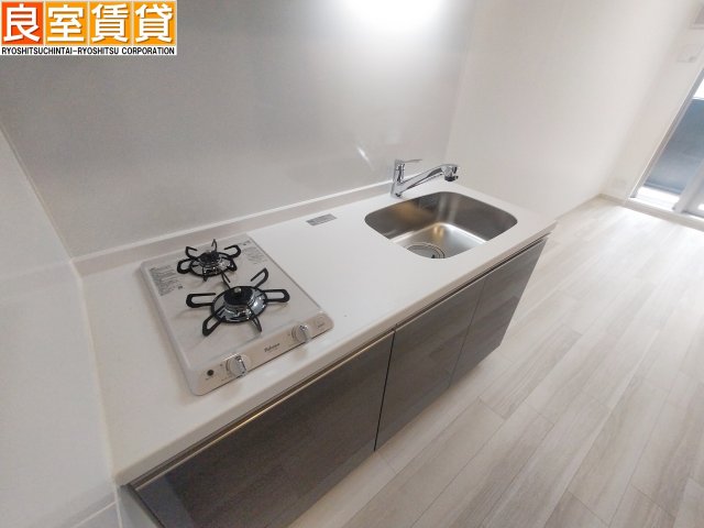 キッチン　２口コンロ