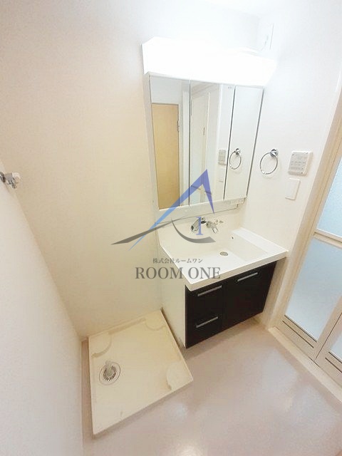洗面設備　洗面台です。