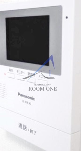 セキュリティ　モニター付きインターホンです。