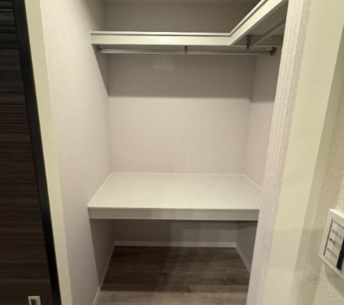 収納　十分な収納スペースがあります