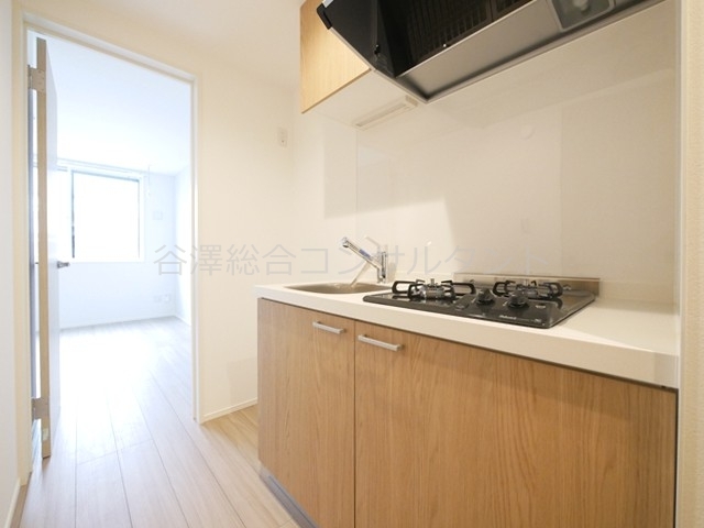 キッチン　システムキッチン（２口ガスコンロ）