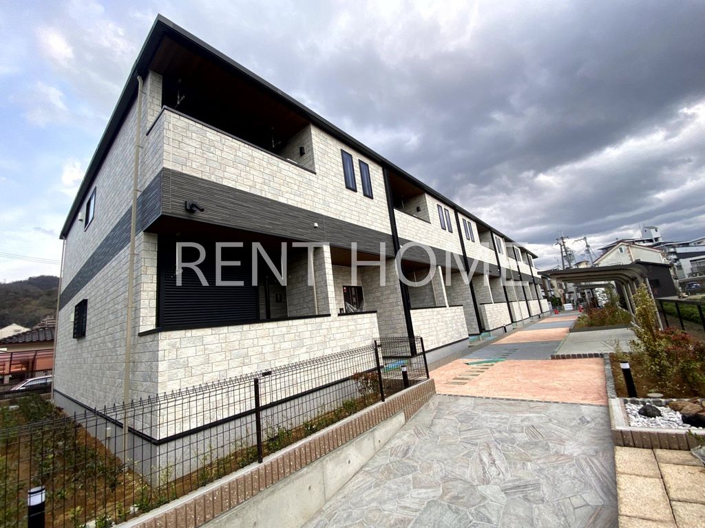 建物外観　建築中の為外観パースです。