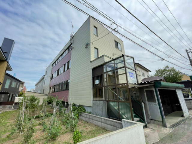 建物外観　札幌市北区新川１条「高瀬ハイツ」