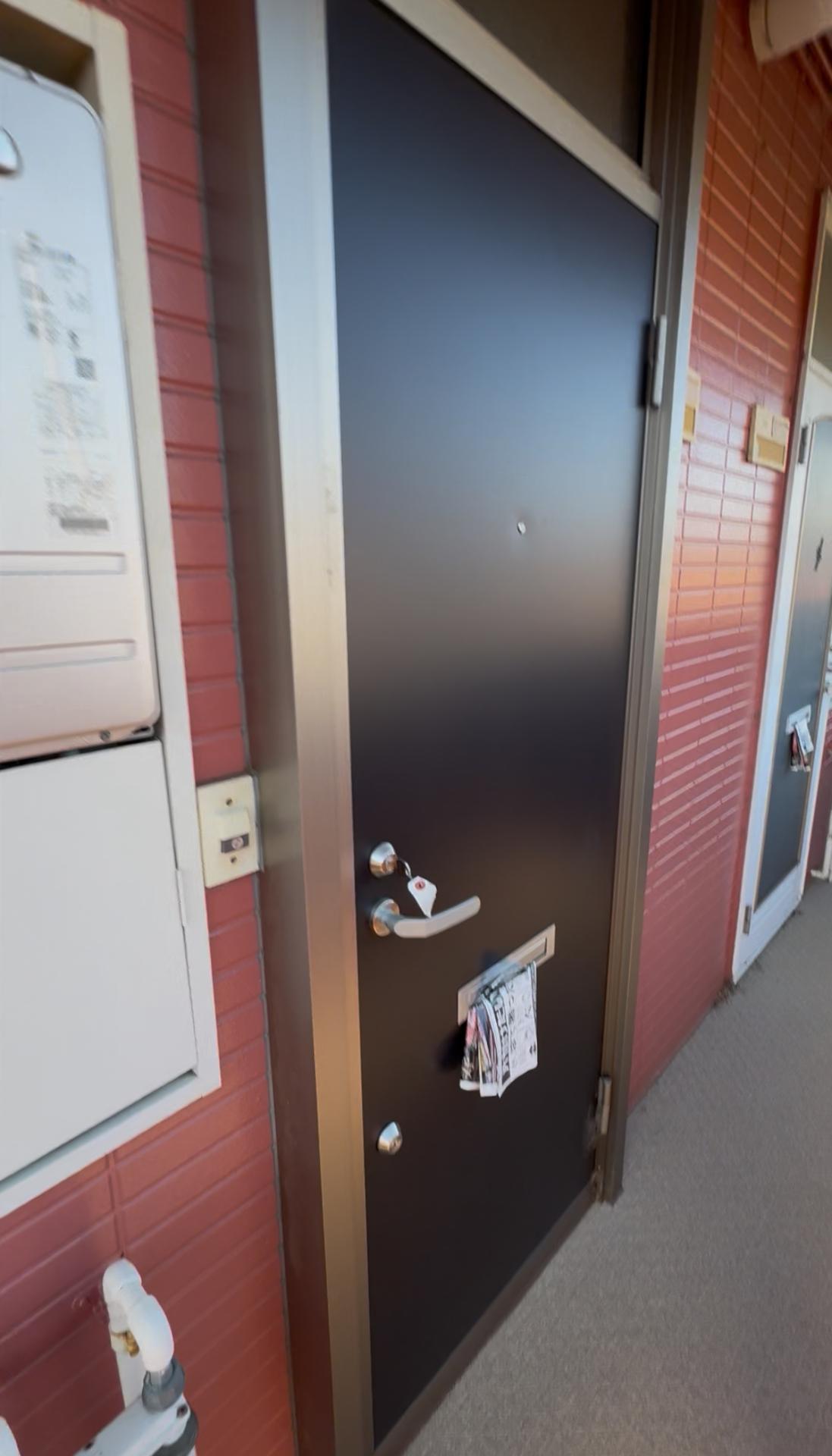 セキュリティ　玄関新品