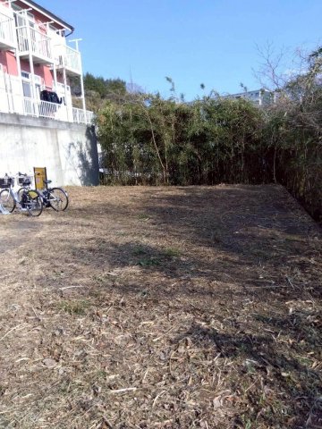 駐車場　無料駐車場、共有スペース、BBQなども