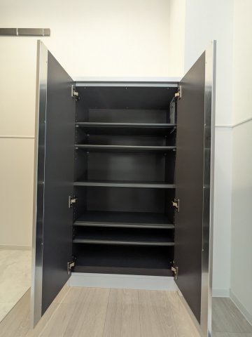 収納　十分な収納スペースがあります