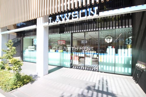 コンビニ　ローソン 築地二丁目店（コンビニ）まで424m