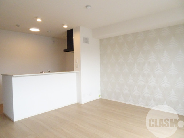 居室・リビング　カウンターキッチンです♪