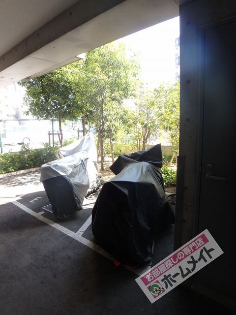 その他共有部分　バイク置き場ございます♪