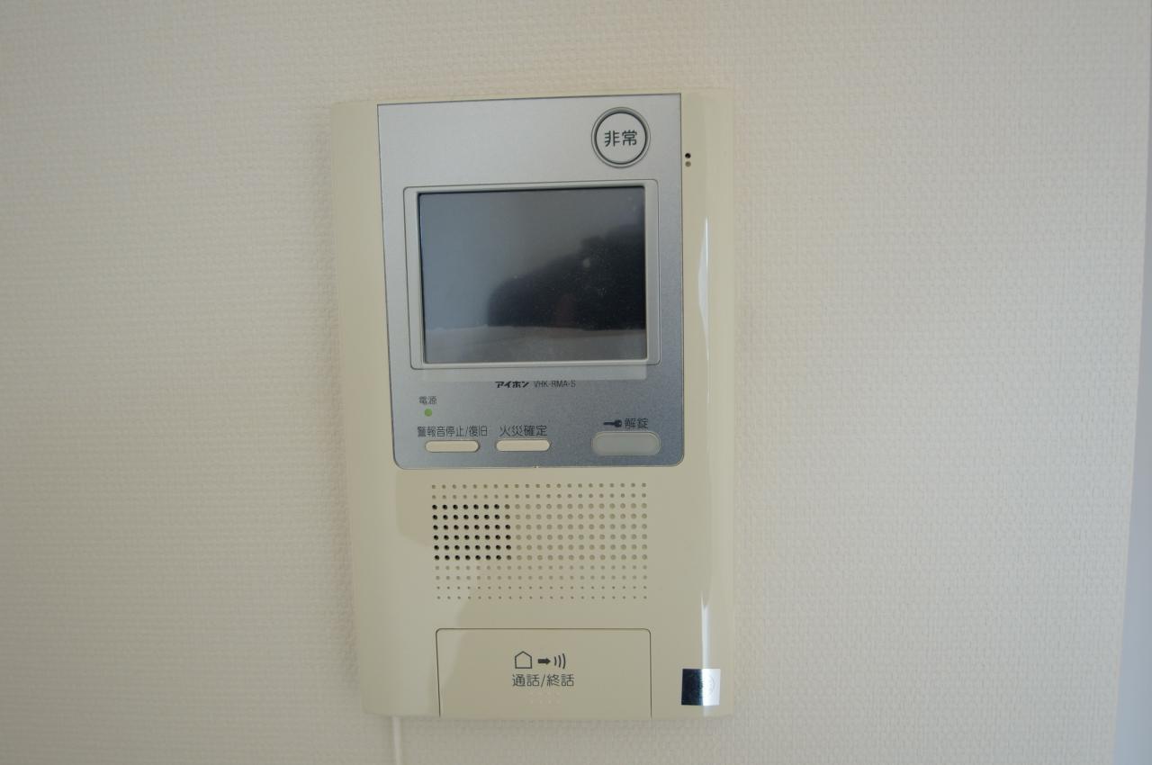 セキュリティ　「TVモニター付インターフォン」