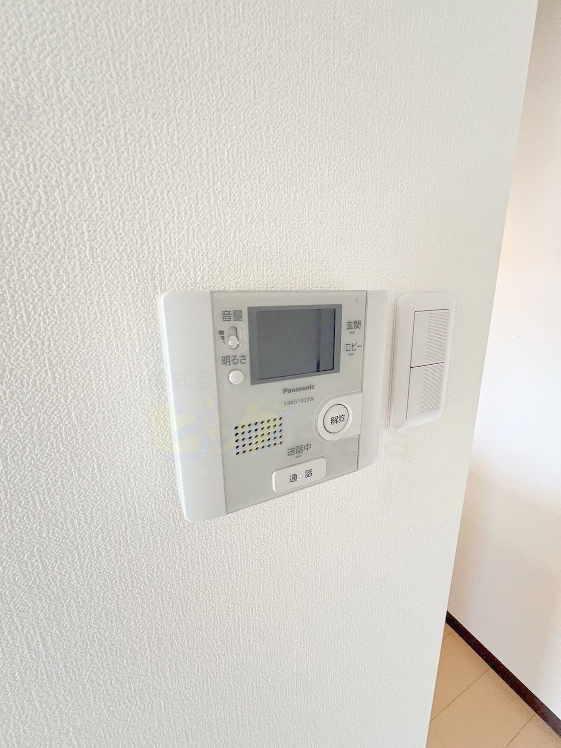 セキュリティ　防犯面で安心のＴＶモニターホン設備が付いています♪