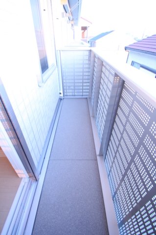 バルコニー　落ち着いた時間を過ごせるバルコニーです