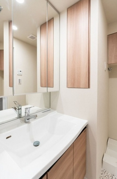 洗面設備　写真反転タイプ