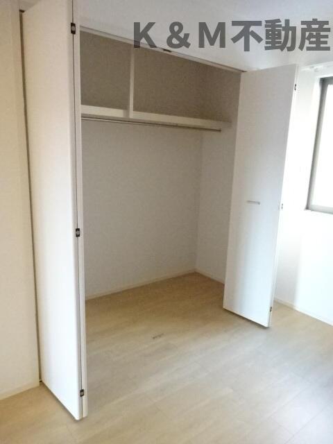 収納　たっぷりとした収納スペースです