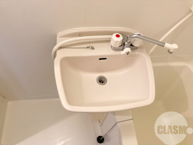 洗面設備　洗面台＆鏡付き♪