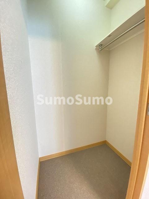 収納　たっぷりとした収納スペースです