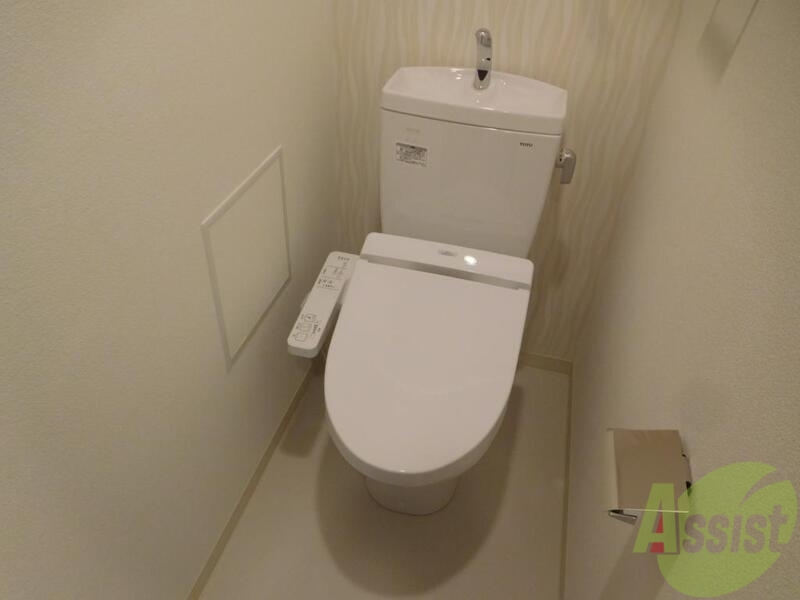 トイレ　ウォシュレット付きのトイレです。