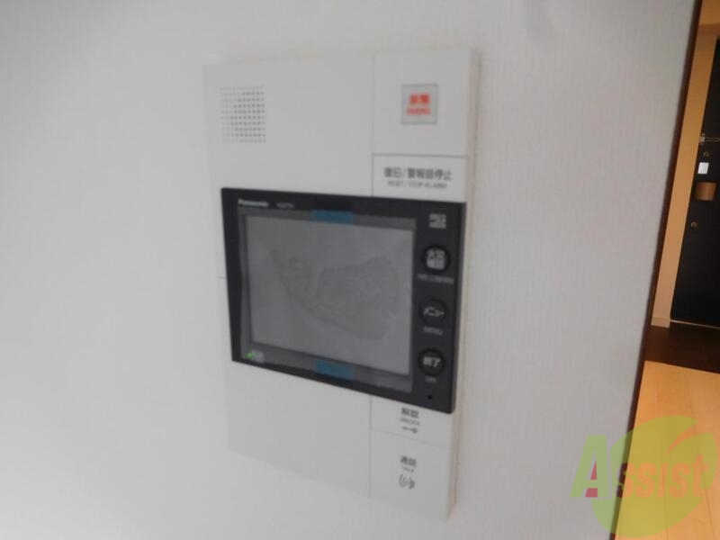 セキュリティ　モニタ付きで安心ですね。