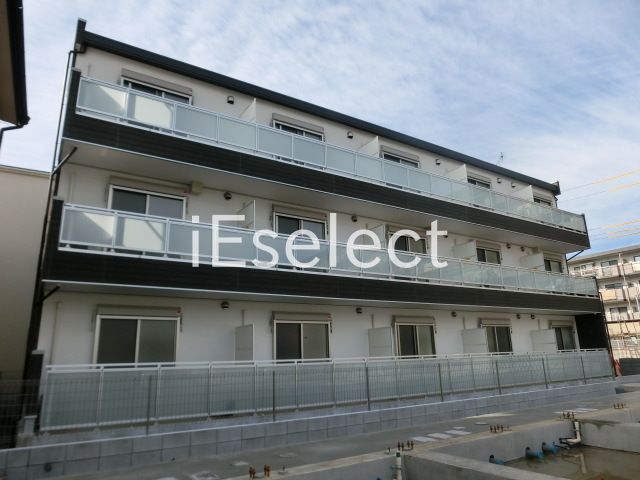 建物外観　経済的な都市ガス仕様のマンション。