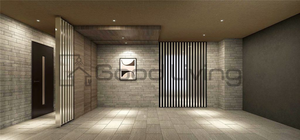 エントランス　落ち着いた雰囲気