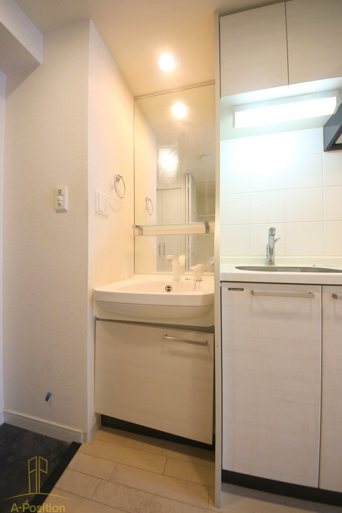 洗面設備　プレサンス大阪城公園パークプレイス